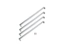 Handle kit for 36 French Door Refrigerator view 1