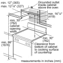 100 Series Over-The-Range Microwave 30'' Left SideOpening Door view 13
