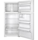 Hotpoint® ENERGY STAR® 14.6 Cu. Ft. Recessed Handle Top-Freezer Refrigerator view 4