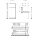 14.6 Cu. Ft. Recessed Handle Top-Freezer Refrigerator view 8
