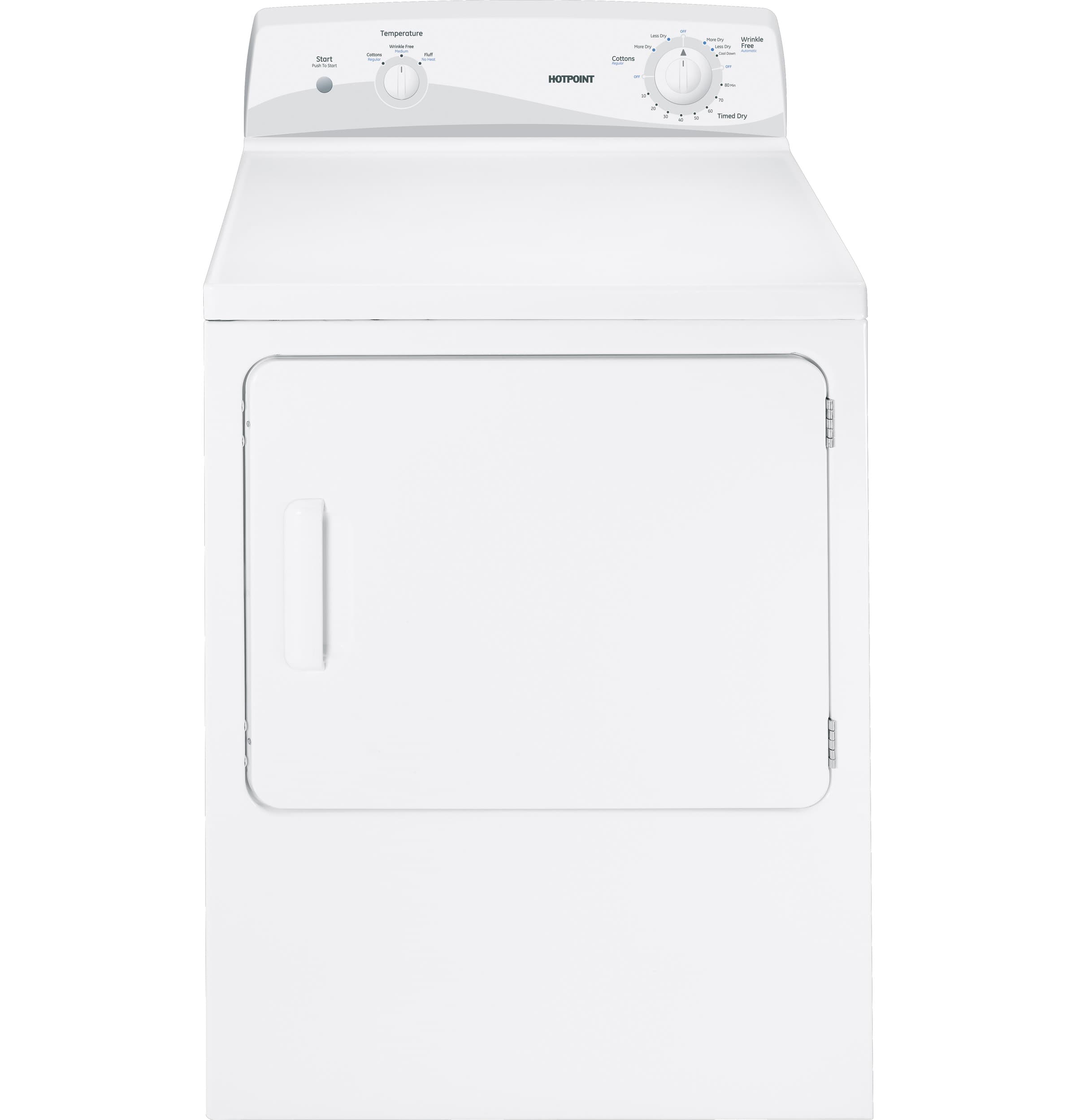 6.0 cu. ft. capacity Dura Drum electric dryer