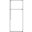 15.8 Cu. Ft. Top-Freezer Refrigerator view 3