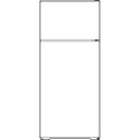 16.6 Cu. Ft. Top-Freezer Refrigerator view 2