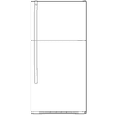 21.9 Cu. Ft. Top-Freezer Refrigerator view 4