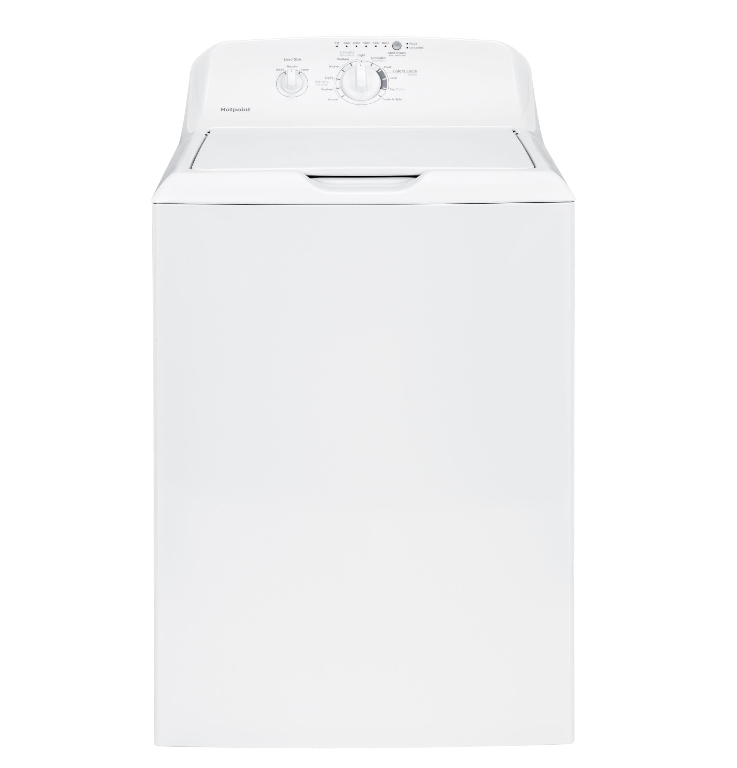 3.8 DOE cu. ft. capacity stainless steel basket washer