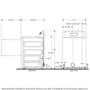 6.2 cu. ft. capacity aluminized alloy electric dryer view 8