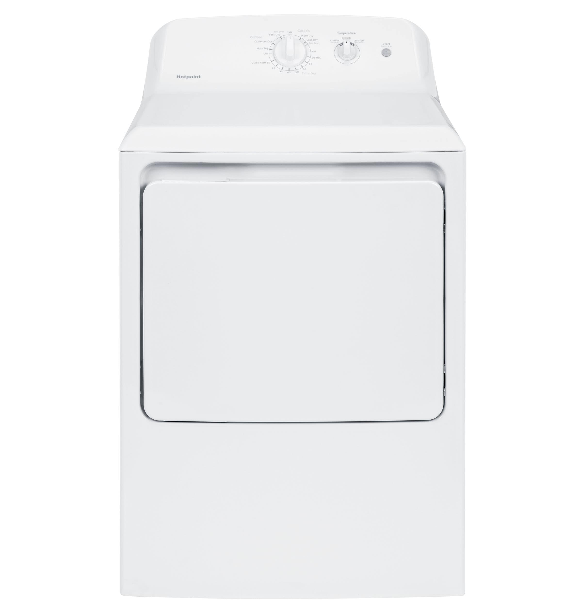 6.2 cu. ft. capacity aluminized alloy gas dryer