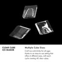 ZLINE 15 in. Touchstone Clear Cube Ice Maker with Drain Pump and Panel Ready Door (ICCDP-15) view 12
