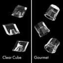 ZLINE Autograph Edition 15 in. Touchstone Clear Cube Ice Maker with Drain Pump and Panel Ready Door with Champagne Bronze Handle (ICCDPZ-15-CB) view 10