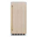 ZLINE Autograph Edition 15 in. Touchstone Clear Cube Ice Maker with Drain Pump and Panel Ready Door with Polished Gold Handle (ICCDPZ-15-G) view 2