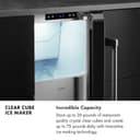 ZLINE 15 in. Touchstone Clear Cube Ice Maker with Drain Pump and Solid Stainless Steel Door (ICCD-ST-15) view 8