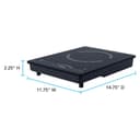 1800W Portable Induction Cooktop view 3