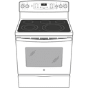 30" Free-Standing Electric Convection Range view 8