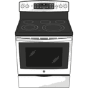 30" Free-Standing Electric Convection Range view 9