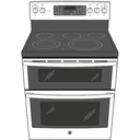 30" Free-Standing Electric Double Oven Convection Range view 12