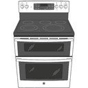 30" Free-Standing Electric Double Oven Convection Range view 12