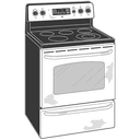 30" Free-Standing Electric Range view 3