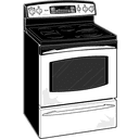 30" Free-Standing Electric Range view 2