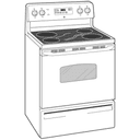 30" Free-Standing Electric Range view 2