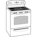 30" Free-Standing Electric Range view 2