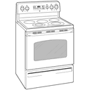 30" Free-Standing Electric Range view 3
