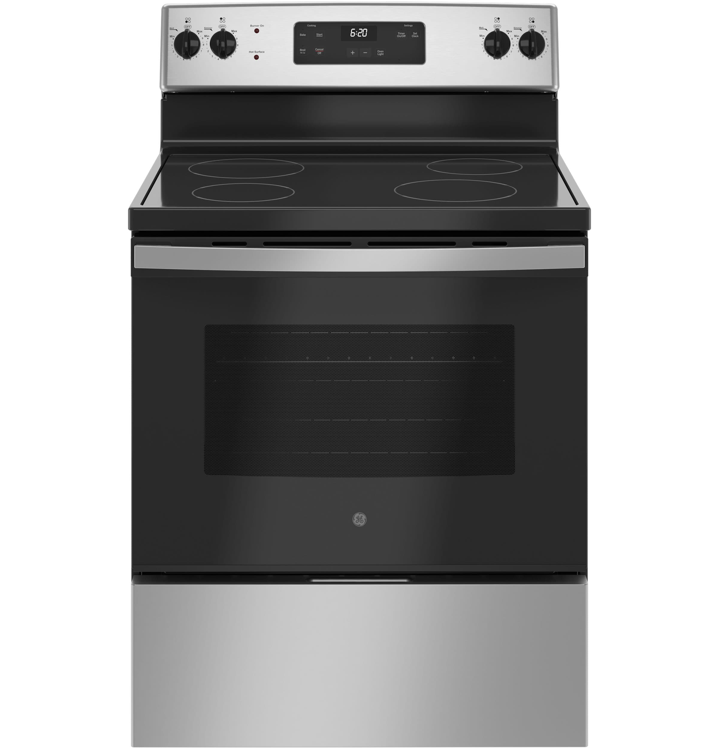 30” Free-standing Electric Radiant Smooth Cooktop Range