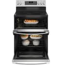 Ge 30" Free-standing Electric Double Oven Convection Range view 20