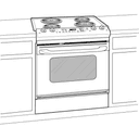 30" Drop-In Electric Range with Self-Cleaning Oven view 2