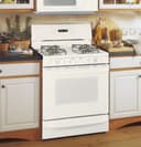 GE Profile Performance Spectra™ 30" Free-Standing Smooth-Top Convection Gas Range with Warming Drawer view 1