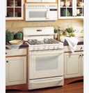 GE Profile Performance Spectra™ 30" Free-Standing Smooth-Top Convection Gas Range with Warming Drawer view 2