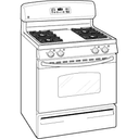 30" Free-Standing Gas Range view 2