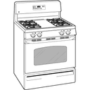 30" Free-Standing Gas Range view 2