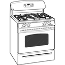 30" Free-Standing Gas Range with Warming Drawer view 2