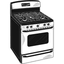 30" Free-Standing Gas Range with Warming Drawer view 3