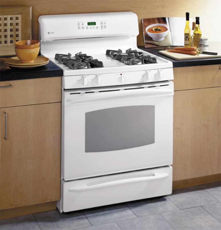 30" Self-Clean Free-Standing Gas Range with Warming Drawer