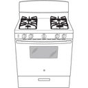 30" Free-Standing Front Control Gas Range view 11