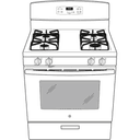 30" Free-Standing Gas Range view 12
