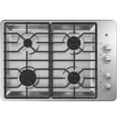 30" Built-In Gas Cooktop with Dishwasher-Safe Grates view 1