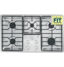 36" Built-In Gas Cooktop with Dishwasher-Safe Grates view 3
