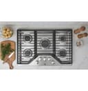 30" Built-In Gas Cooktop with 5 Burners and Dishwasher Safe Grates view 2