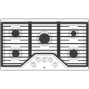 36" Built-In Gas Cooktop with 5 Burners and Dishwasher Safe Grates view 14