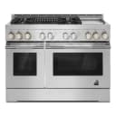 RISE 48" Gas Professional-Style Range with Chrome-Infused Griddle and Grill view 1