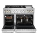 RISE 48" Gas Professional-Style Range with Chrome-Infused Griddle and Grill view 2