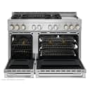 RISE 48" Gas Professional-Style Range with Chrome-Infused Griddle and Grill view 3