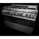 NOIR 48" Gas Professional-Style Range with Chrome-Infused Griddle and Grill view 6