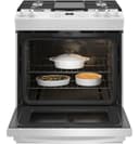 30" Slide-In Front-Control Convection Gas Range with No Preheat Air Fry view 3