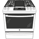 30" Slide-In Front-Control Convection Gas Range with No Preheat Air Fry view 8
