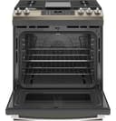 30" Slide-In Front-Control Convection Gas Range with No Preheat Air Fry view 2