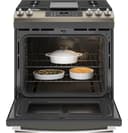30" Slide-In Front-Control Convection Gas Range with No Preheat Air Fry view 3