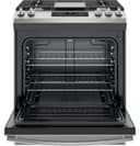 GE® 30" Slide-In Front Control Gas Range view 2